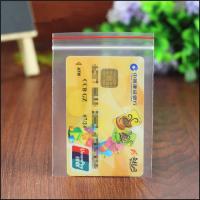 Resealable Multifunctional PE Bag for Card W53